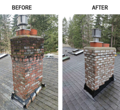 Chimney Repair Before And After 1
